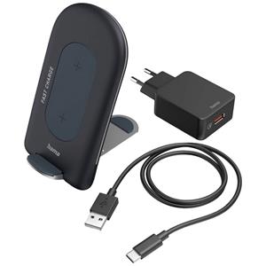 Hama Wireless Charger-Set QI-FC15S anthrazit