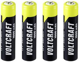 VOLTCRAFT Endurance HR03 Micro (AAA)-Akku NiMH 1000 mAh 1.2V 4St.