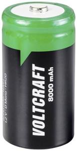 VOLTCRAFT HR20 Oplaadbare D batterij (mono) NiMH 8000 mAh 1.2 V 1 stuk(s)