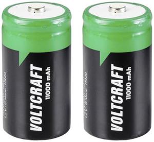 Voltcraft HR20 Oplaadbare D batterij (mono) NiMH 11000 mAh 1.2 V 2 stuk(s)