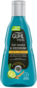 Shampoo men 3-in-1 frisheid & verzorging 250ml