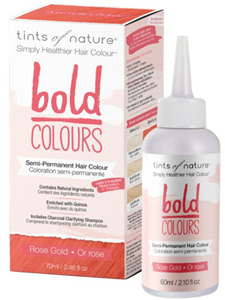 Tints Of Nature Bold colours rose gold 70ml