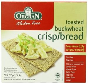 Orgran Boekweit crispibread 125gr
