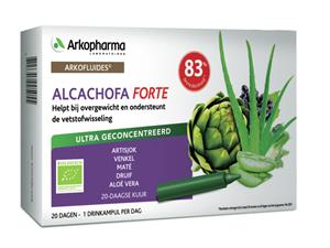 Arkofluids Alcachofa forte bio 20 stuks drinkampullen