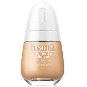 Clinique Hydraterende Egaliserende Foundation Spf 20 24u Langhoudend Waterproof Clinique - Even Better™ Clinical Serum Foundation Hydraterende & Egaliserende Foundation Spf 20 - 24u Langhoudend 