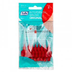 TePe Interdentale Ragers Original 0.5 mm rood - 8 stuks