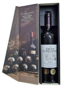 Groot Constantia Vintage Vault Merlot geschenkverpakking 75CL