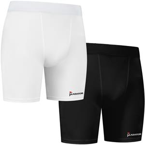 Sports Compressie broek / liesbroek - Heren (In Zwart en Wit)