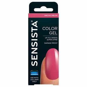 6x Sensista Color Gel One In A Melon 7,5 ml