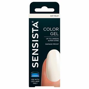 6x Sensista Color Gel Got Milk℃ 7,5 ml