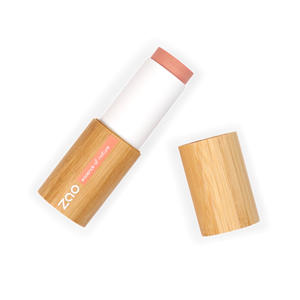 ZAO Bamboe Blushstick 10g 843 (Pearly Coral)