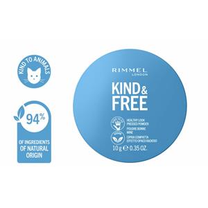 1+1 gratis: Rimmel KIND&FREE Vegan Pressed Powder 030 Medium