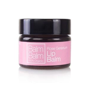 Balm Balm Rose geranium organic lipbalm 15 Vloeistof