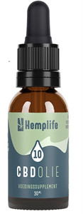 Hemplife CBD Olie 10% Druppels