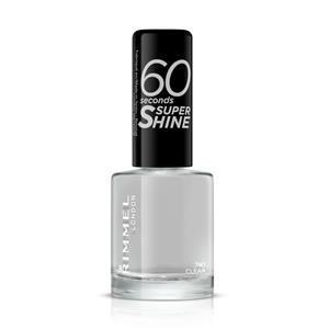 3x Rimmel London 60 Nagellak Seconds Supershine 740 Clear 8 ml