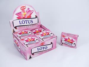 lalashops HEM Wierook Kegels / Cones - Lotus - Voordeelbox (12 Pakjes / 120 Kegels)