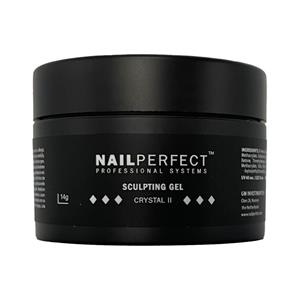 NailPerfect Nail Perfect LED/UV Sculpting Gel Crystal II 14 gr