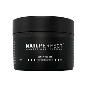 NailPerfect Nail Perfect LED/UV Sculpting Gel Transparent Pink 45 gr