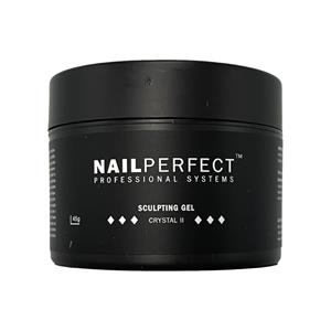 NailPerfect Nail Perfect LED/UV Sculpting Gel Crystal II 45 gr