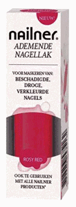 Nailner Nagellak rosy red 8ml