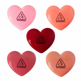3CE / 3 CONCEPT EYES - Heart Pot Lip Balm - Brick Red