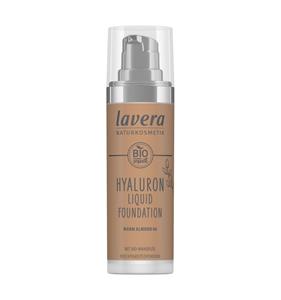 Lavera Hyaluron liquid foundation warm almond 06 bio