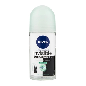 Nivea Invisible Black & White Fresh Mist Deodorant Roller - 50 ml