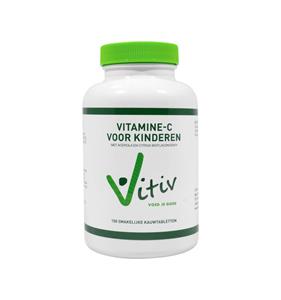 Vitiv Kinder vitamine C zuurvrij 120mg