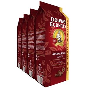 Douwe Egberts  Aroma Rood Bonen - 4x 1kg