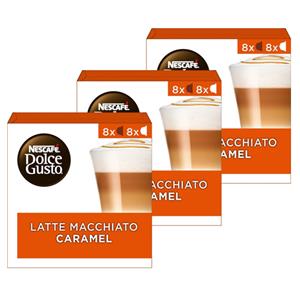 Dolce Gusto  Latte Macchiato Caramel - 3x 16 Capsules