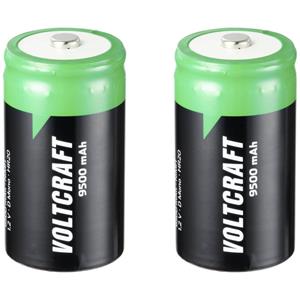 VOLTCRAFT Endurance Oplaadbare D batterij (mono) NiMH 9500 mAh 1.2 V 2 stuk(s)