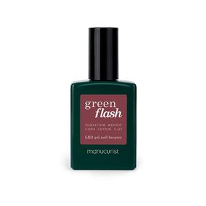 Manucurist - Nagellack Green Flash – Semi-permanenter Nagellack - -green Flash - Victoria Plum 15ml