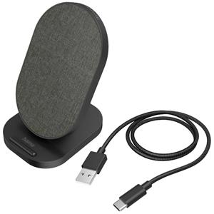 Hama Wireless Charger QI-FC10S-Fabric schwarz