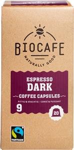 Biocafé Bio Cafe Koffiecapsules Espresso Dark