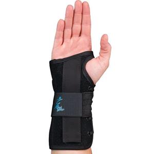 Basko Wrist Lacer Polsbrace Links - Zwart - Kort