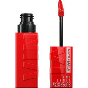 Shimmer Lippenstift Maybelline Superstay Vinyl Link 25-red-hot