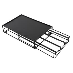 Organizer Für Kaffeekapseln Dkd Home Decor Schwarz Metall (21 X 31 X 7,5 Cm)