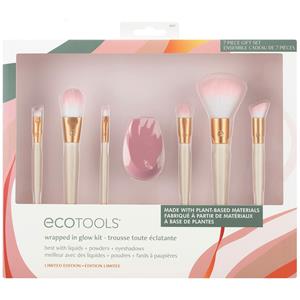 Set Mit Schminkbürsten Ecotools Wrapped In Glow Limitierte Auflage 7 Stücke