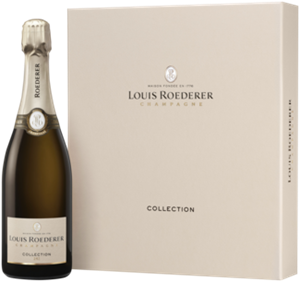 Roederer Louis  Collection 242 Brut Geschenkverpakking met 2 Flutes 75CL