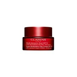 Clarins Super Restorative Day Cream Spf 15 All Skin Types  - Super-restorative Super Restorative Day Cream Spf 15 - All Skin Types  - 50 ML