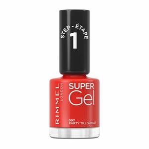 Rimmel London SUPER GEL Nagellack #97-party till sunset