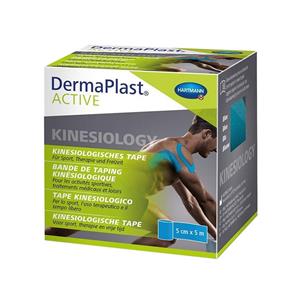 Hartmann Dermaplast Active Kinesio Tape Blauw 5cmx5m 1 Rol