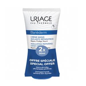 Uriage Bariéderm Isolerende Herstellende Handcrème Promo 2x50ml