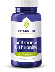 Vitakruid Saffraan & L-Theanine Capsules