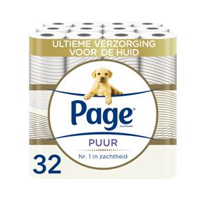 Page 8x  Toiletpapier Puur 3-laags 4 stuks