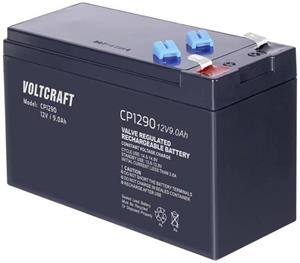 VOLTCRAFT CE12V/9Ah VC-12668685 Bleiakku 12V 9Ah Blei-Vlies (AGM) (B x H x T) 151 x 100 x 65mm Flach