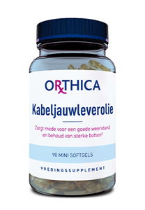 Orthica Kabeljauwleverolie Softgels