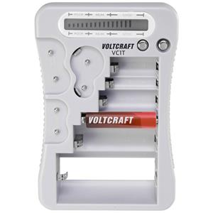 Batterijtester VC1T Meetbereik (batterijtester) 1.5 V, 3 V, 6 V, 9 V Batterij VC-12613270