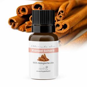 Zenful Kaneel (schors) etherische olie biologisch 5 ml