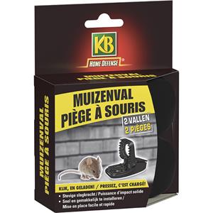 KB Home Defense Kunststof Muizenval 2 stuks